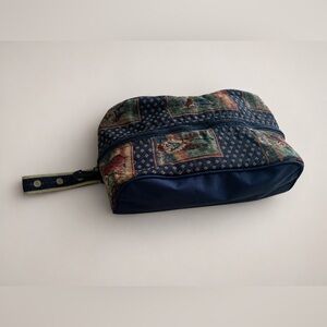 VINTAGE - Saks Fifth Avenue Tapestry Travel Bag